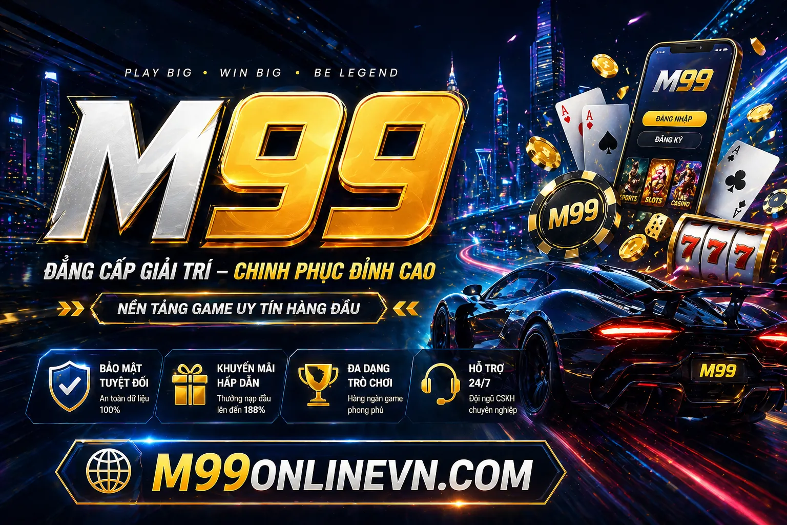 Nổ Hũ fly888 nhà cái 2026 - Giao diện trò chơi Slot rực rỡ với biểu tượng Jackpot